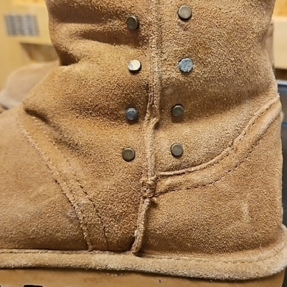 BearPaw Brown Suede Winter Boots - Picture 3 of 13